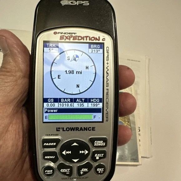 Lowrance iFinder Expedition C GPS & WAAS  Receiver Includes Manuals Map Create 6 - Picture 7 of 15